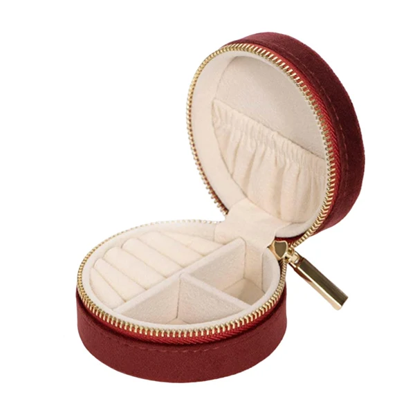Unique Maxbell Jewelry Box Storage Case Organizer Women Girls Necklace Bracelet Rings Red Outstanding