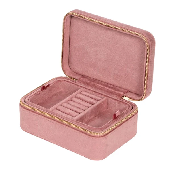 Selected Maxbell Jewelry Organizer Box Large Capacity for Watch Valentines Day Women Girls Dark Pink Powerful