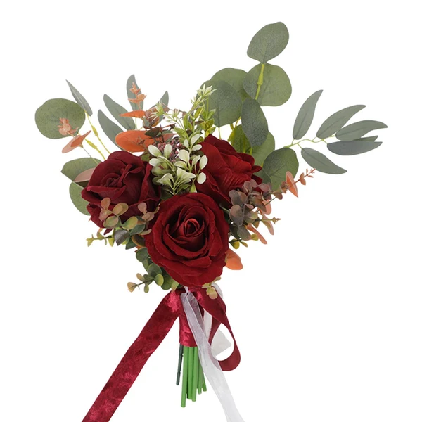 Versatile Maxbell Romantic Wedding Bridal Bouquet Photography Props for Banquet Wedding Decor A Fashionable