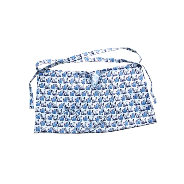 Crafted Maxbell Gardening Apron Farm Collection Storage Pouch Hands Multifunction blue Minimalist
