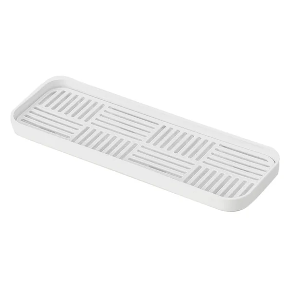 Exceptional Maxbell Kitchen Sink Side Draining Board Coffee Tray Multi Scene Shelf Organizer White Size S Fine