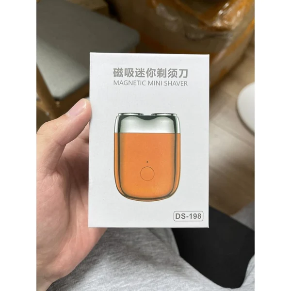 Traditional Maxbell Mini Electric Shaver Quickly Clean Electric Face Shaver Cleaning for Home Safe