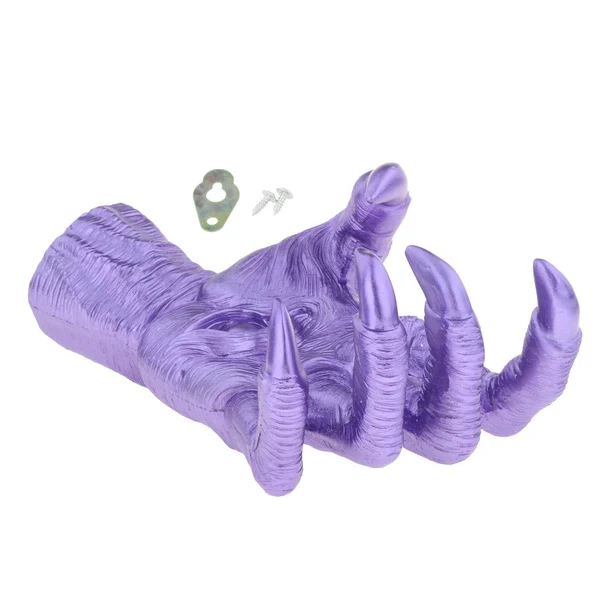 Unique Maxbell Witch's Demon Hand Wall Hanging Statue Sculpture for Living Room Purple Green