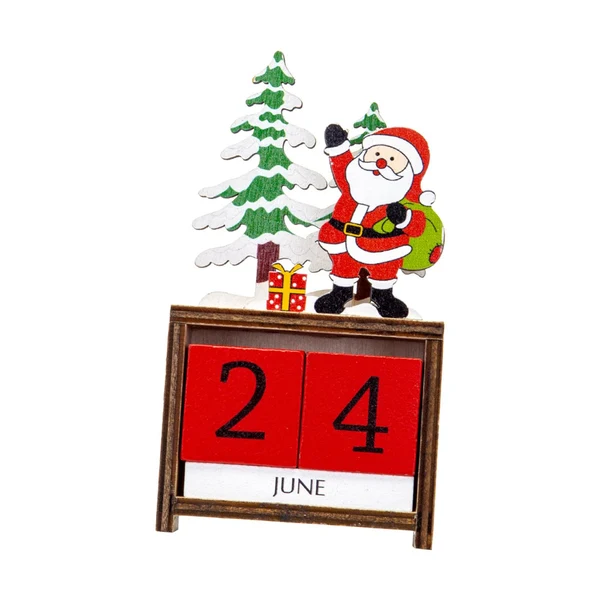 Authentic Maxbell Wooden Christmas Calendars Crafts for Party Tabletop Ornaments Santa Sophisticated