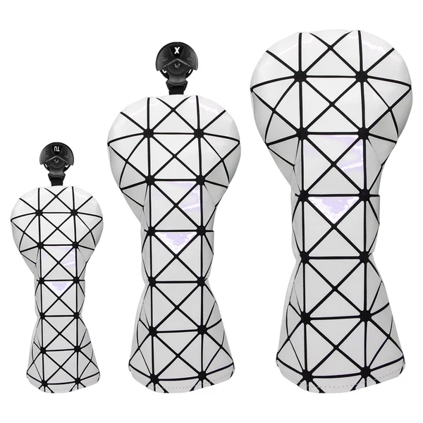 Original Maxbell Golf Iron Head Cover Indoor Waterproof Lightweight Sports 3 Pack 13UT White Original Design