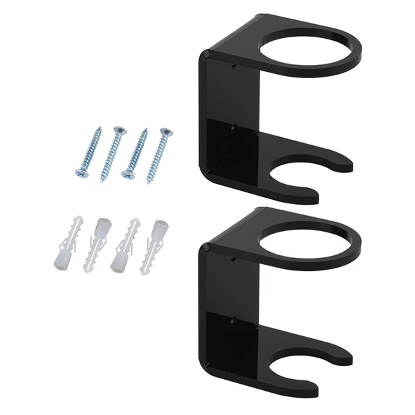Sophisticated Maxbell 2x Baseball Holder Storage Rack Shelf Wall Mount Display Stand Organizer black Trendy