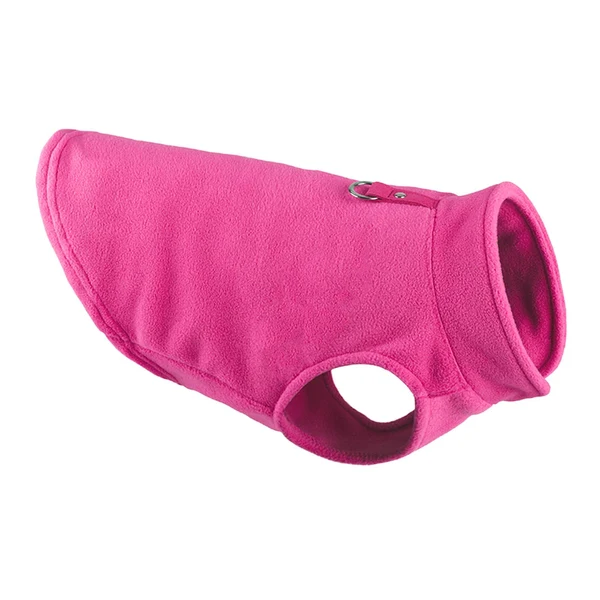 Easy-to-Use Maxbell Dog Fleece Vest Dog Cold Weather Jacket Puppy Clothing Outdoor Soft Pullover Pink Powerful
