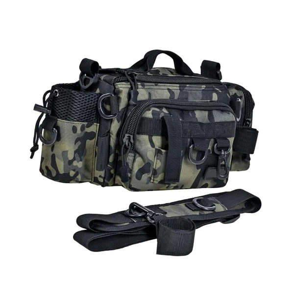 Expertly Made Maxbell Fishing Waist Pack Fanny Hip Bag Tackle Lure Storage Multifunctional Green Next-Generation