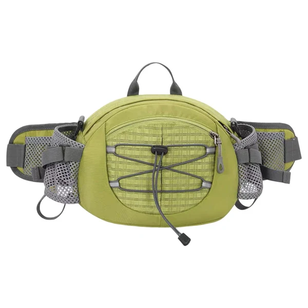 Pure Maxbell Fanny Pack Hip Bag Adjustable Strap Waist Bag Pack for Hiking Sports Cycling Green Fashionable