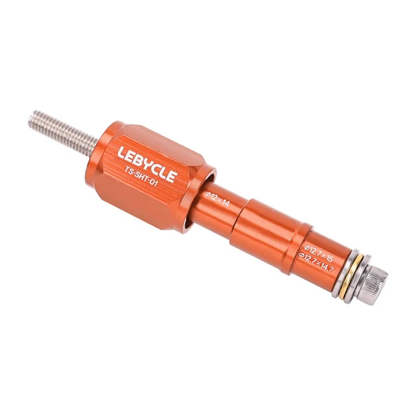 Recyclable Maxbell Bike Rear Shock Bushing Disassembly Tool Disassembly Kit Shock Bushing Tool Orange Quality