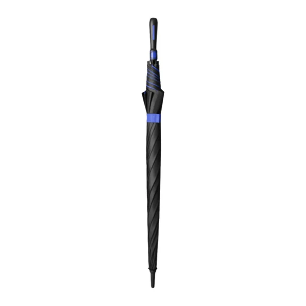 Proven Maxbell Folding Long Handle Umbrella Windproof Double Layer for Camp Fishing Women blue Enhanced