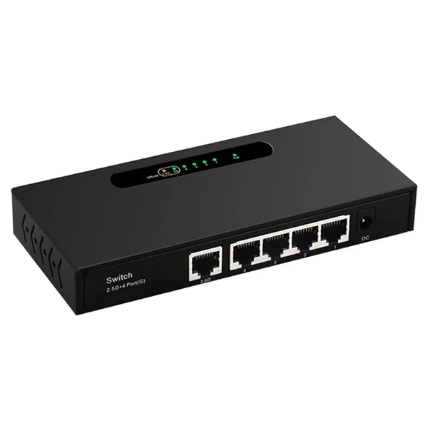 User-Friendly Maxbell 2.5G Gigabit Ethernet Plus Switch Home Network Hub Gigabit Hub for PC Elegant