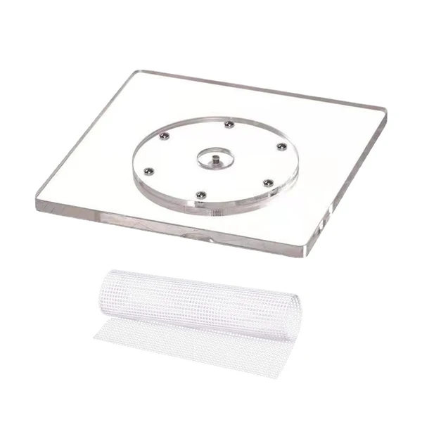 Smart Maxbell Transparent Cookie Decorating Turntable Cookie Decorator for Party Christmas Practical