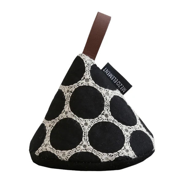 Versatile Maxbell Heat Insulation Gloves Gloves Potholders for Oven Cooking Insulation Pot Black Carefully Designed
