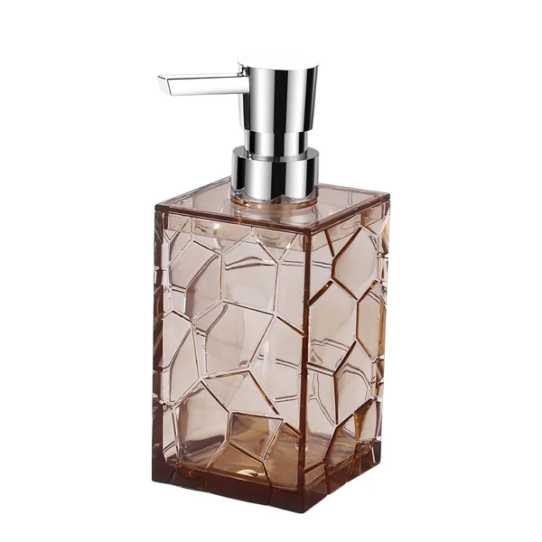 Efficient Maxbell Soap Dispenser Sustainable Stocked Practical for Kitchen Dresser Countertop Brown Authentic