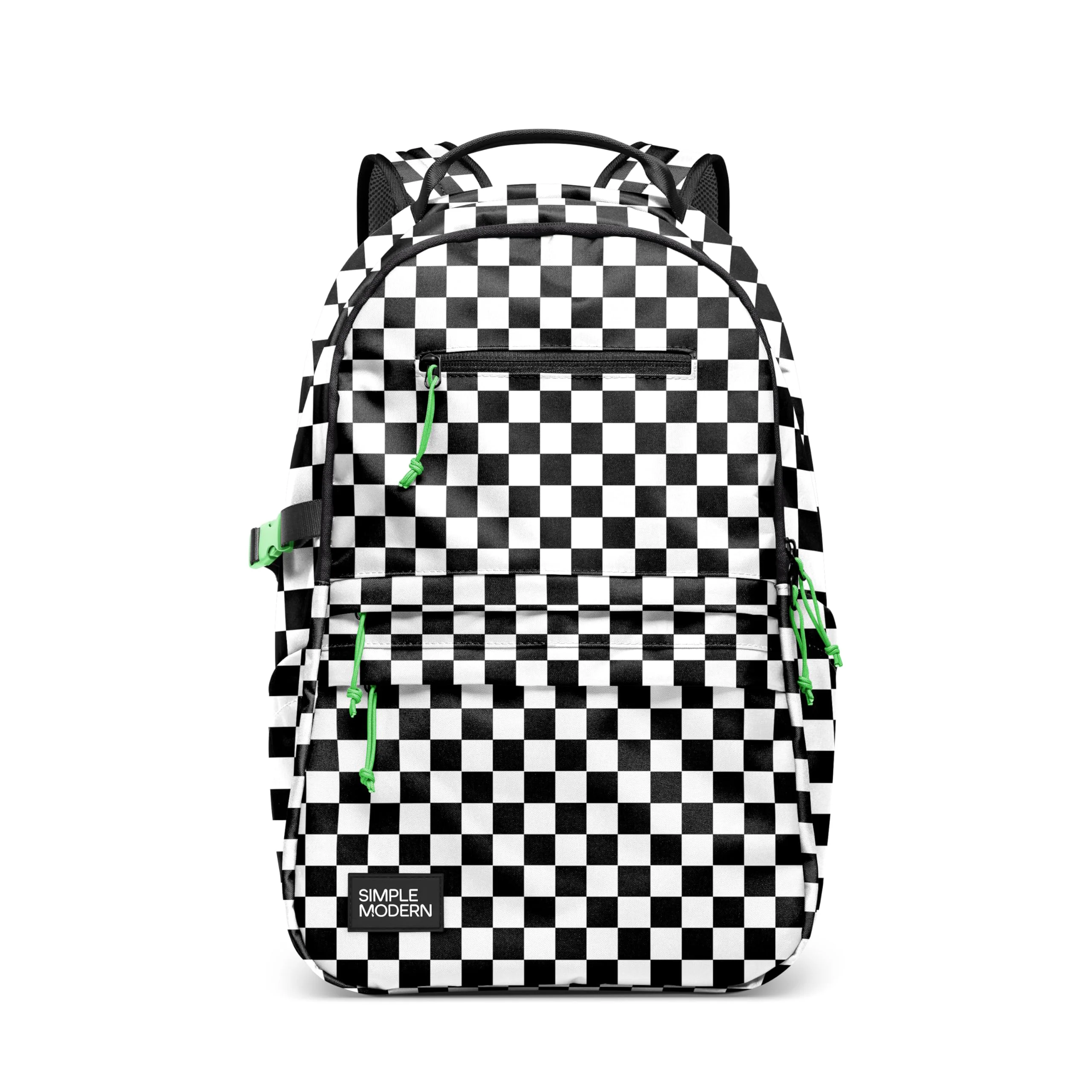 Top-Quality Simple Modern Ellis Backpack for School Medium 20L Elementary Middle and High School Bookbag for Kids and Teens Girls and Boys Black and White C Premium Material