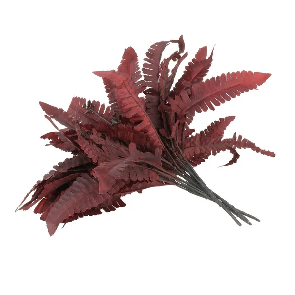 Selected Maxbell 4x Persian Artificial Fern Leaves Plant Shrubs for Garden Office Engagement Red Efficient