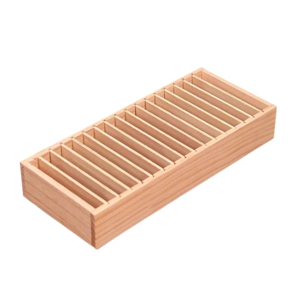 Advanced Maxbell Wood Headband Holder Bracelets Storage Display Box Lightweight Size S Modern
