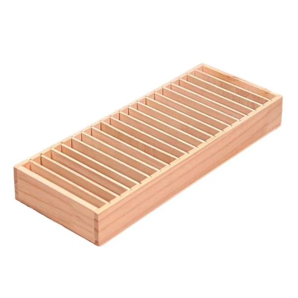 Premium Maxbell Wood Headband Holder Bracelets Storage Display Box Lightweight Size L Contemporary