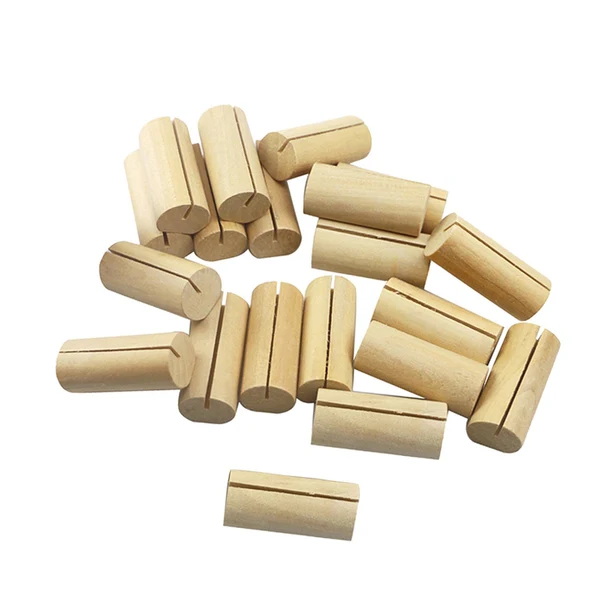 Artisan Maxbell 20x Wooden place Holders and table Cards Table Numbers Holder Exclusive