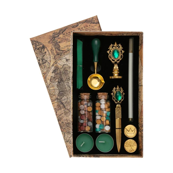 Lightweight Maxbell DIY Sealing Wax Set for Wedding Invitation Christmas Letters Modern