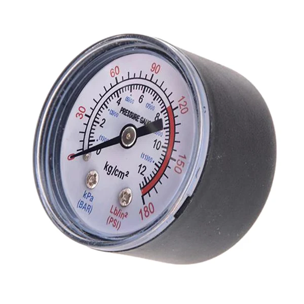 Superior Maxbell Air Compressor Pressure Gauge Professional 1 8 NPT Bottom Mount for Oil Effective