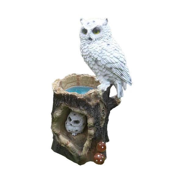 High-Quality Maxbell Owl Statue Solar Light Decoration for Indoor Outdoor Yard Decor Prestigious