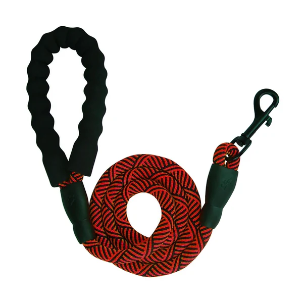 Practical Maxbell Slip Lead Dog Leash Traction Rope Snap Hook Daycare for Running Training Cat red Green