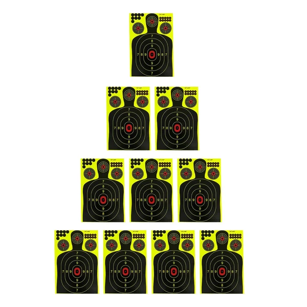 Casual Maxbell 10Pcs Paper Targets for Shooting Range Self Adhesive 12Inchx18inch Practice Refined