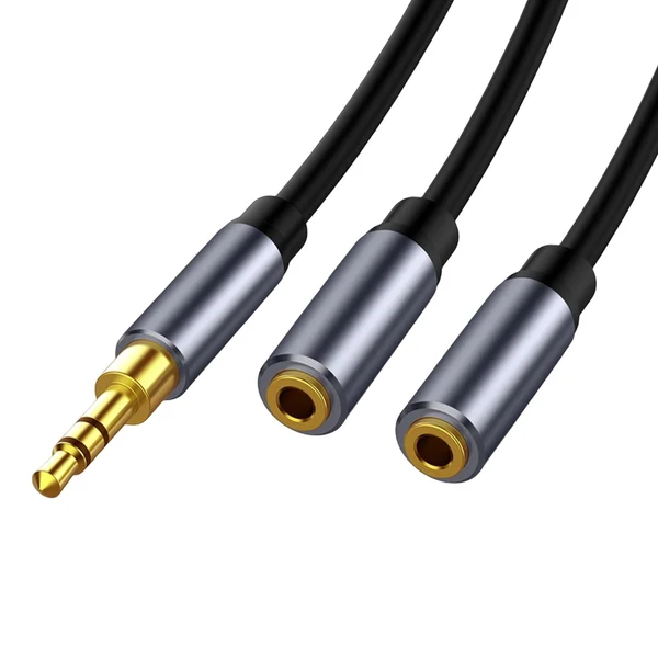 Authentic Maxbell Headphone Splitter 3.5mm Combo Audio Adapter Cable for Tablet Computer Minimalist