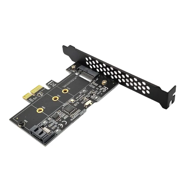Fashionable Maxbell PCIe M2 Adapter Card M.2 to Pci-E 3.0 x1 Expansion Card Portable Compact Convenient
