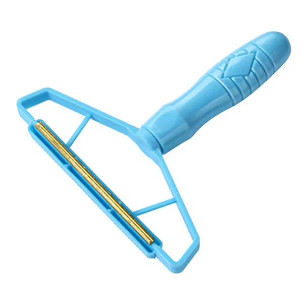 Crafted Maxbell Manual Lint Remover Portable Cleaning Tool for Woven Coat Sweater Clothes Blue Elite