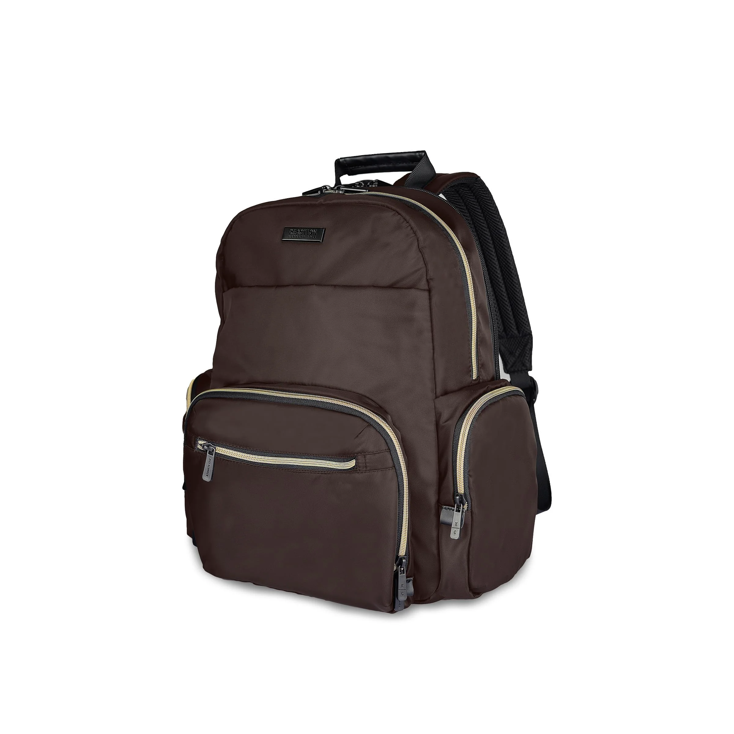 Unique Kenneth Cole REACTION Sophie Backpack Chocolate Brown 15 Laptop Consistent