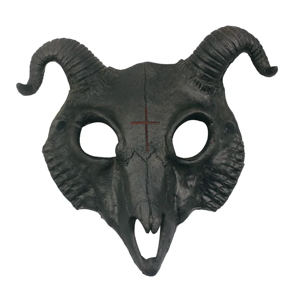 Professional Maxbell Novelty Halloween Cosplay Mask Carnival Party Props Scary Mask for Halloween Black Exclusive
