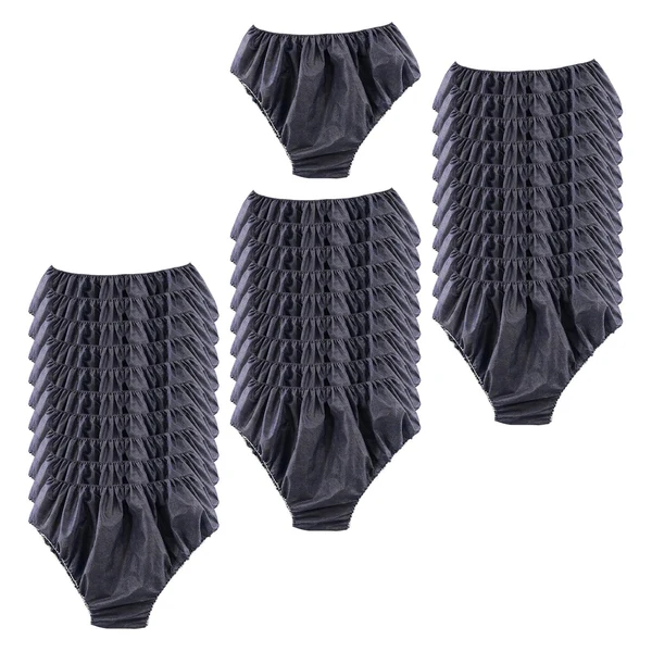 Eco-Friendly Maxbell 30 Pieces One Time Underwear One Size Stretchy Elastic Waist for Business Blue Official