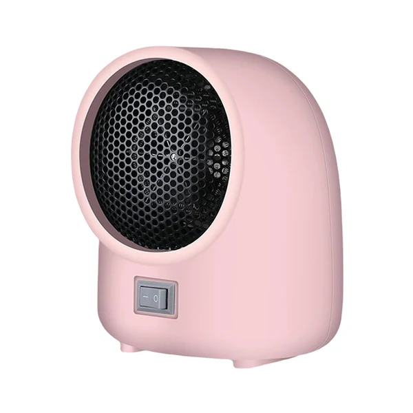 Versatile Maxbell Mini Space Heater 350-400W Electric for Living Room Desk Pink Contemporary