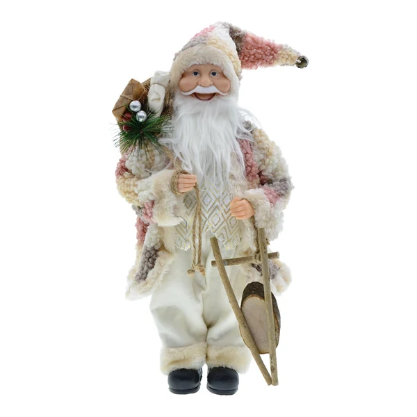 Carefully Designed Maxbell Santa Figurine Standing Santa Doll Toy Christmas Ornaments for Collection StyleL Elite