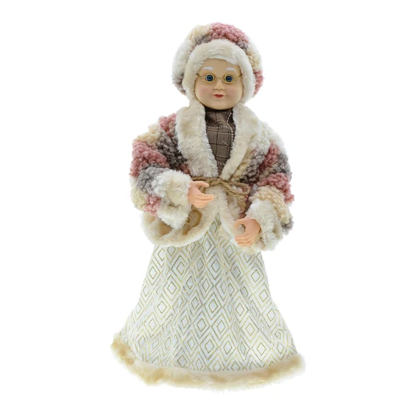 Solid Maxbell Santa Figurine Standing Santa Doll Toy Christmas Ornaments for Collection StyleM Casual