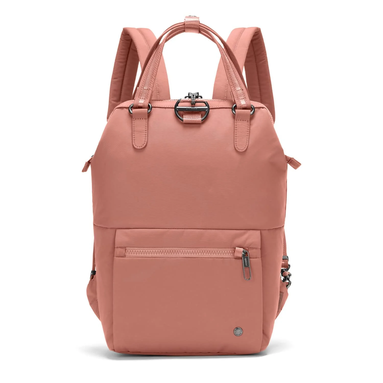 Durable Pacsafe Citysafe CX 11L Anti Theft Mini Backpack - Fits 13 Laptop ECONYL Rose Pure