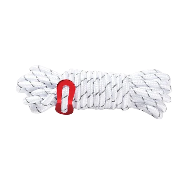 Verified Maxbell Multipurpose Reflective guyline Tent Rope 4M Fittings for Camping Awning Premium Material