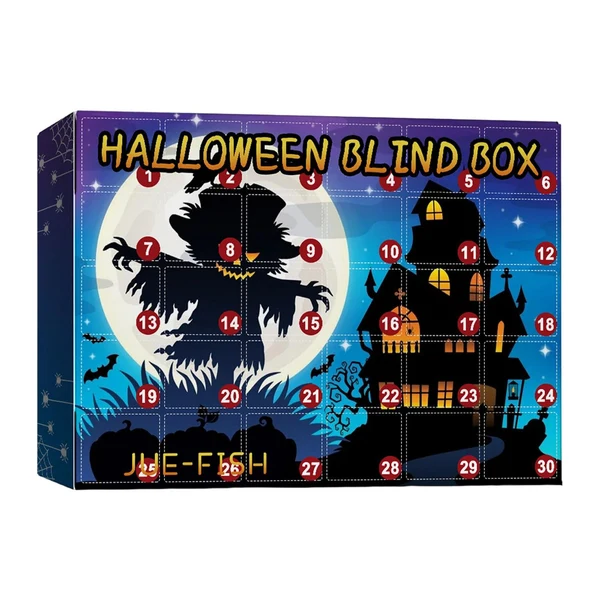 Innovative 30 Days Surprise Gifts Toy for Halloween Kids Secure