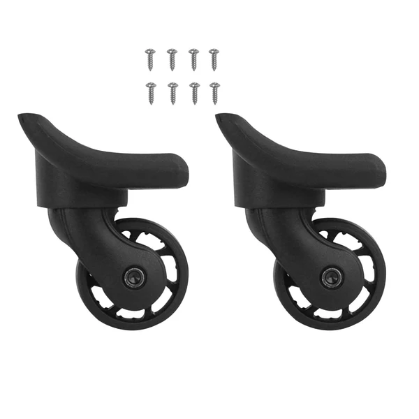 Crafted Maxbell 2x Luggage Wheels Accessories for Travel Suitcase Travelling Bag Breathable