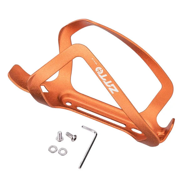Luxury Maxbell Bike Water Bottle Holder Aluminum Alloy for Mountain Bike Riding Accessories Orange Sophisticated
