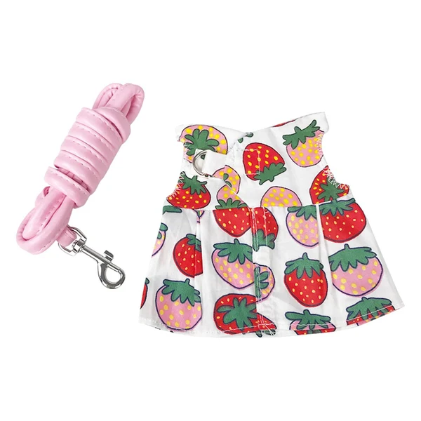 Maxbell Rabbit Vast Harness Pet Clothes Soft for Chinchilla Hedgehog Pet Supplies S Dependable