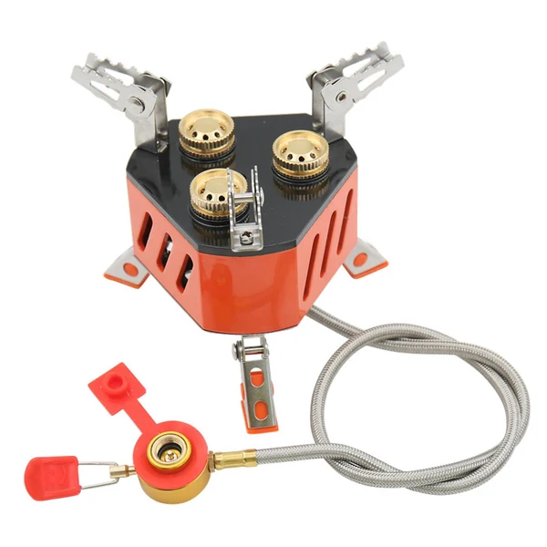 Pure Maxbell Camping Stove Outdoor Gas Burner Camp Stove for Backpacking Picnic Cooking Safe