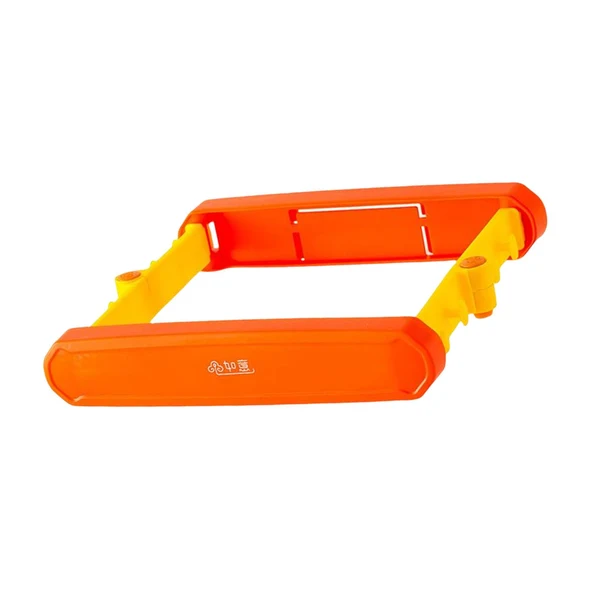 High-Grade Maxbell Folding Trash Rack Bag Shelf Portable Practical for Camping Outdoor Cupboard orange Fashionable