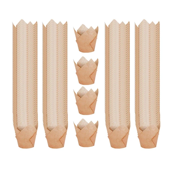 Unique Maxbell 200 Pieces Dessert Cups Larger Caliber for Restaurants supplies Yellow Flexible