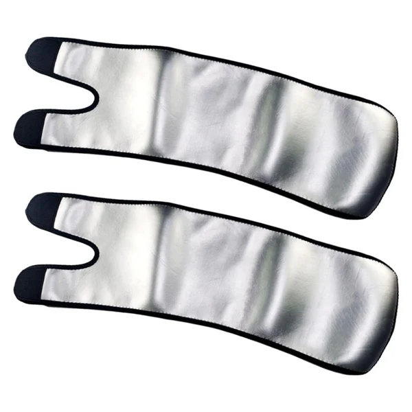 Long-Lasting Maxbell Thigh Trainer Neoprene Women Sweat Band Shapers Wrap for Sauna Workout silver Environmentally Friendly