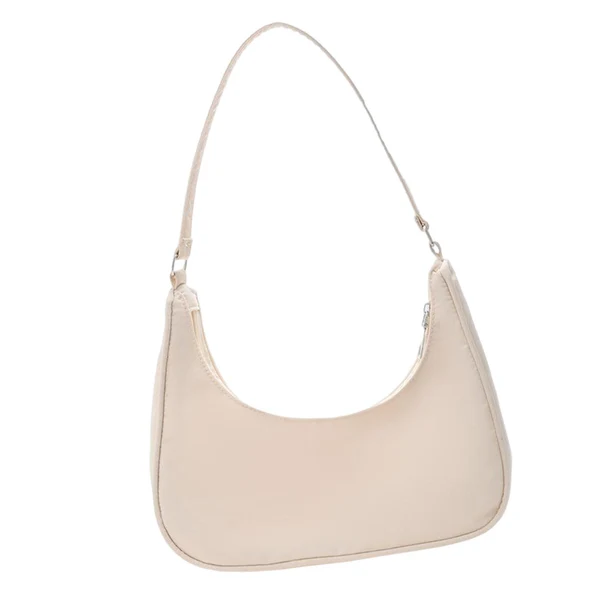 Healthy Maxbell Dumpling Bun Lady big Capacity Wallet Shopping Bag Nylon Shoulder Bag White Exclusive