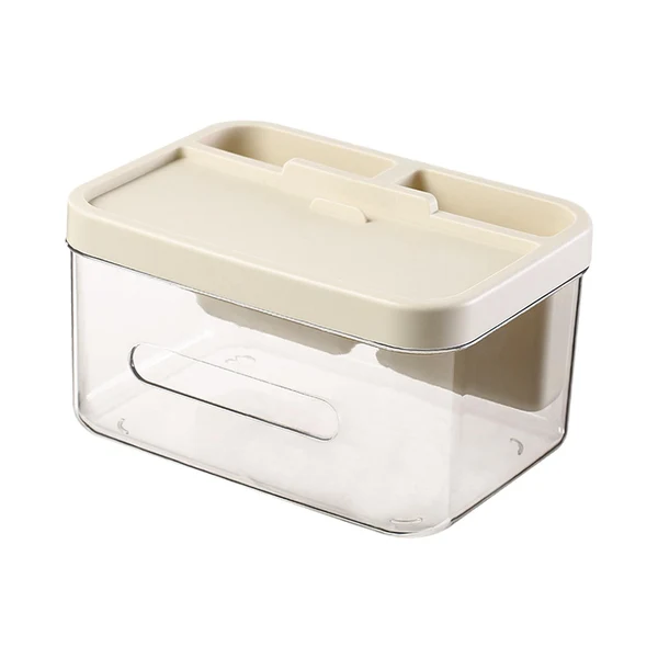 Carefully Designed Maxbell Waterproof Tissue Case Detachable Organizer for Dresser Dormitory Restaurant Secure